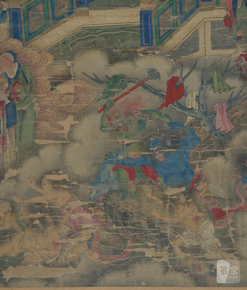 A large painting by anonymous artist, - 图5